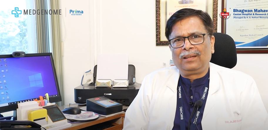 Dr. Ajay Bapna, Director and Head of the Medical Oncology