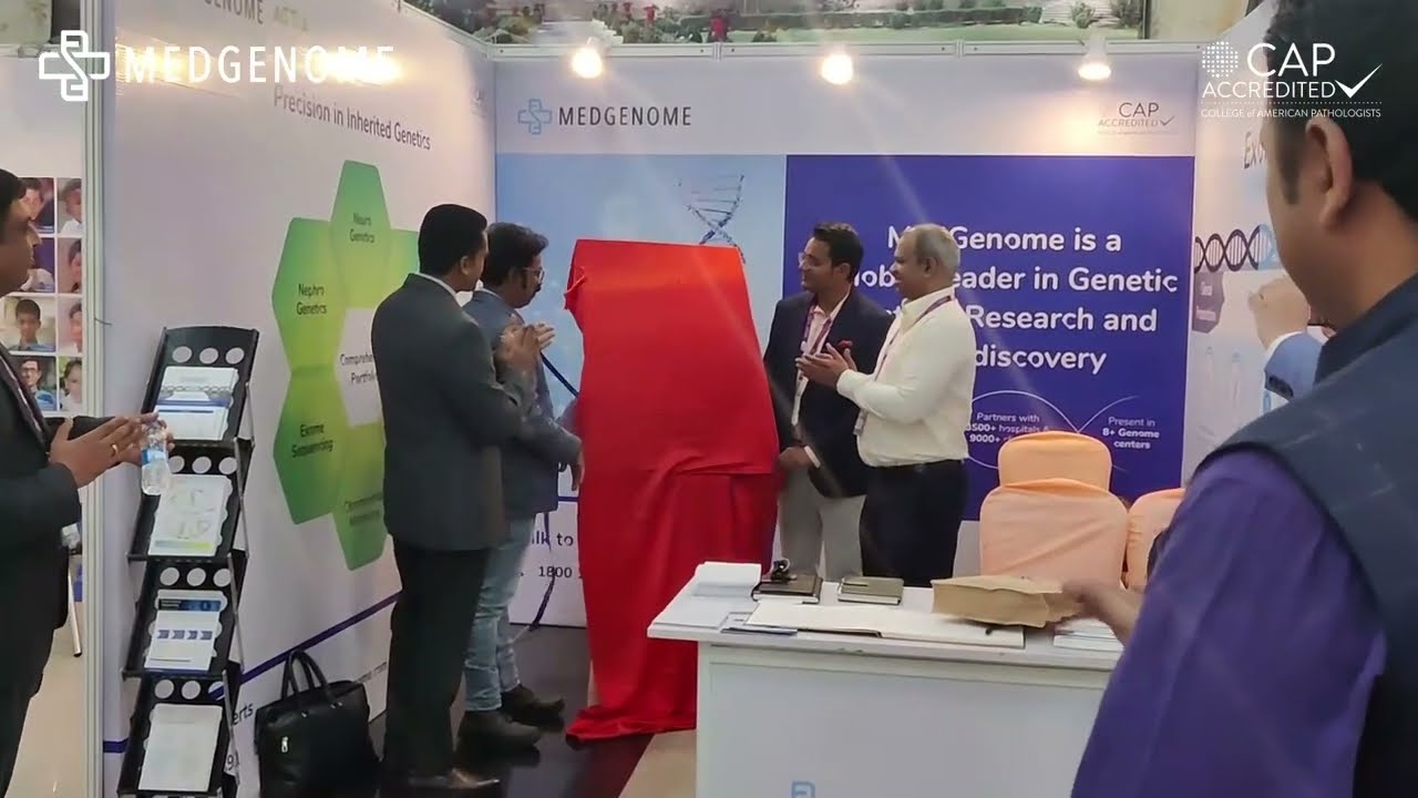 ExomeMax launch at the 7th Annual Conference of Society for Indian Academy of Medical Genetics