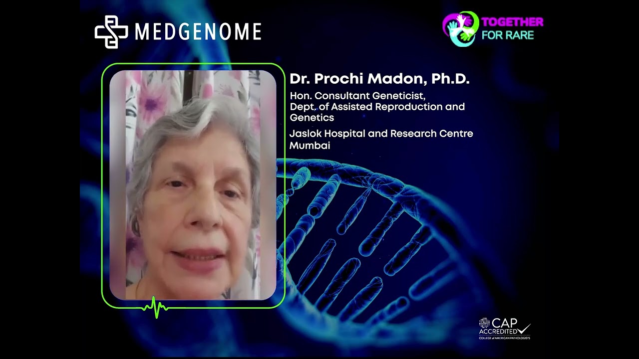 Dr Prochi Madon | World rare disease day awareness
