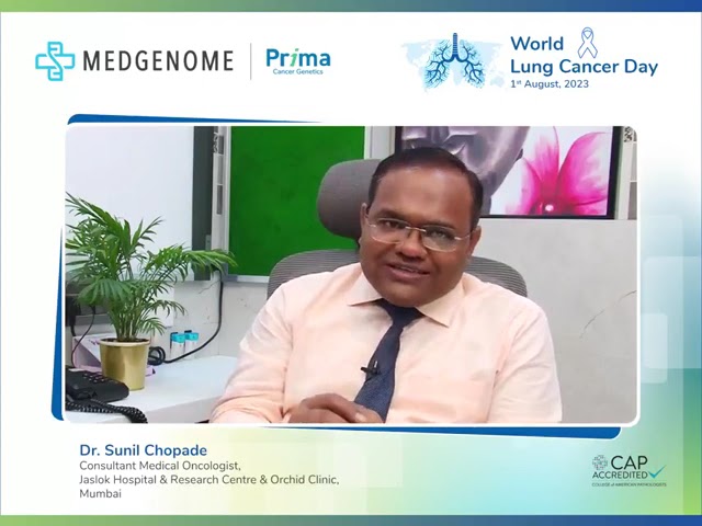  World Lung Cancer Day,  Dr Sunil Chopade