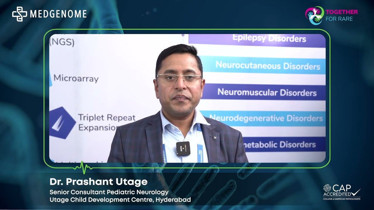 Dr Prashant Utage on Rare Disease 2024 | MedGenome