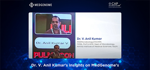 Dr. V. Anil Kumar's insights on MedGenome's NGS-based Whole Genome Sequencing test
